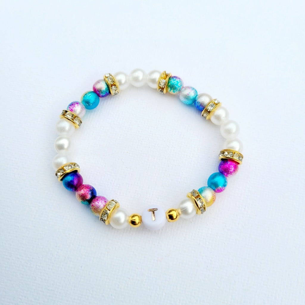 Unicorn Shade Personalised Bracelet