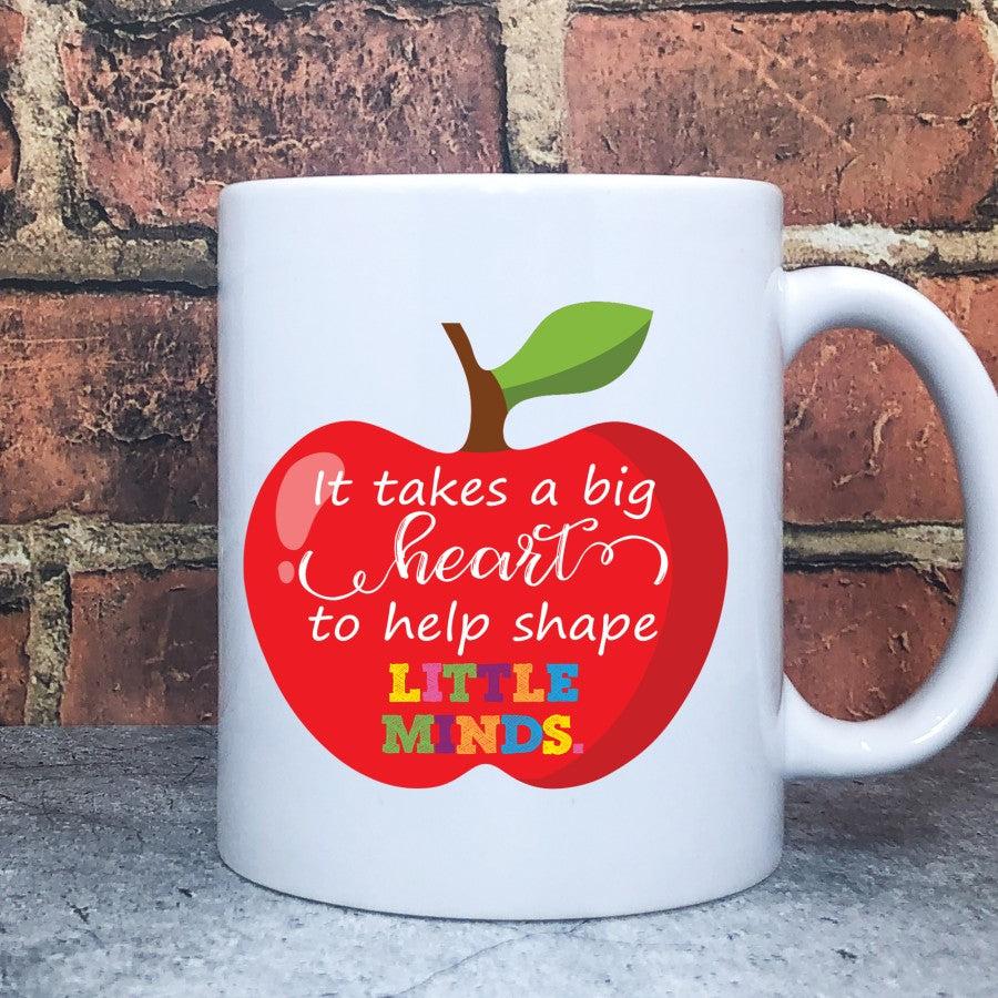 Teacher Apple Mug Set