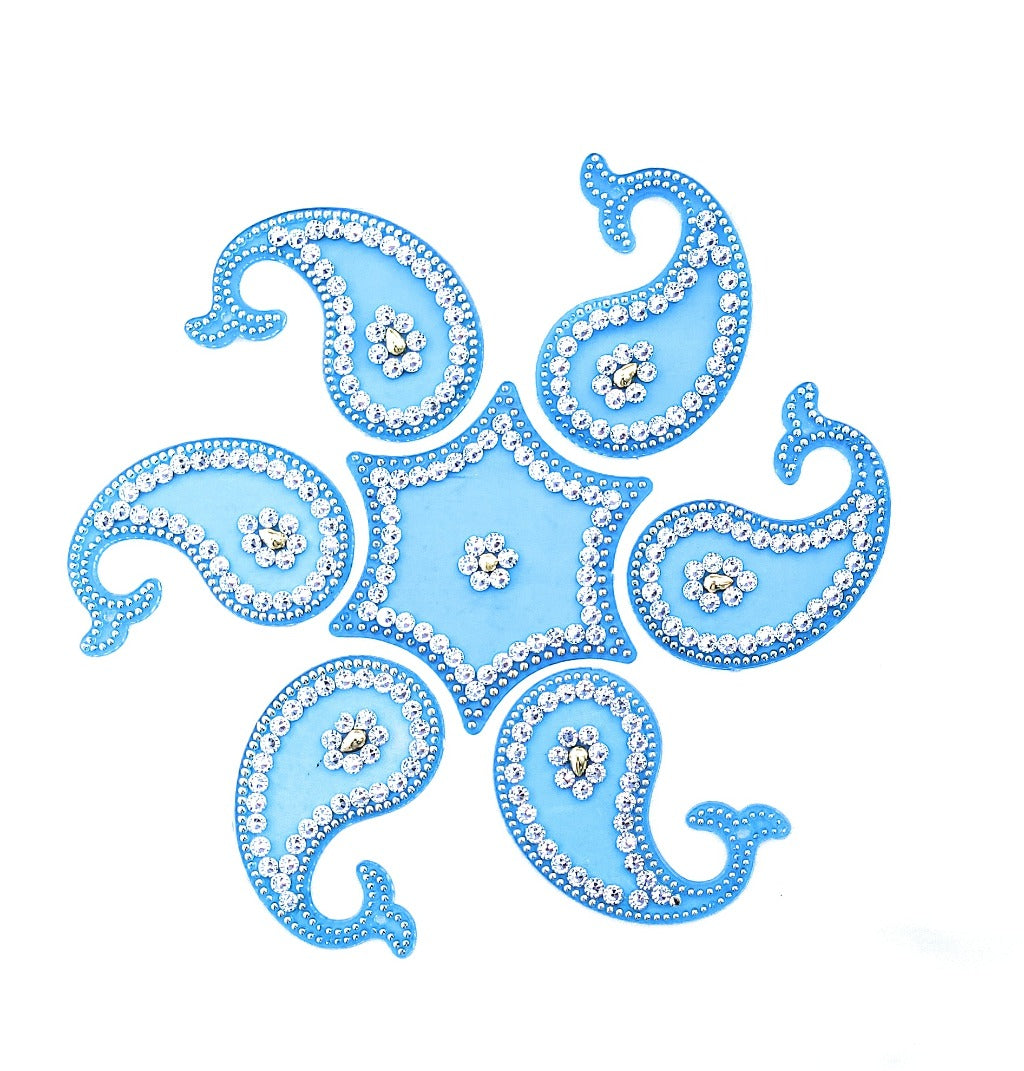Diwali Decoration Rangoli Reusable Acrylic Set