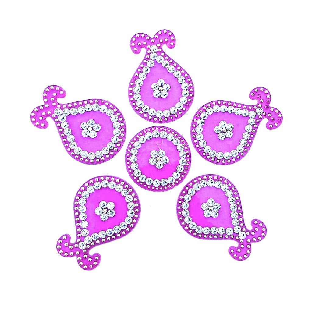 Diwali Decoration Rangoli Reusable Acrylic Set
