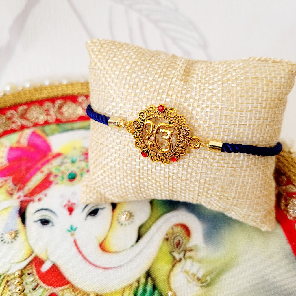Beautiful Adjustable Rakhi Bracelet - Ek Onkar