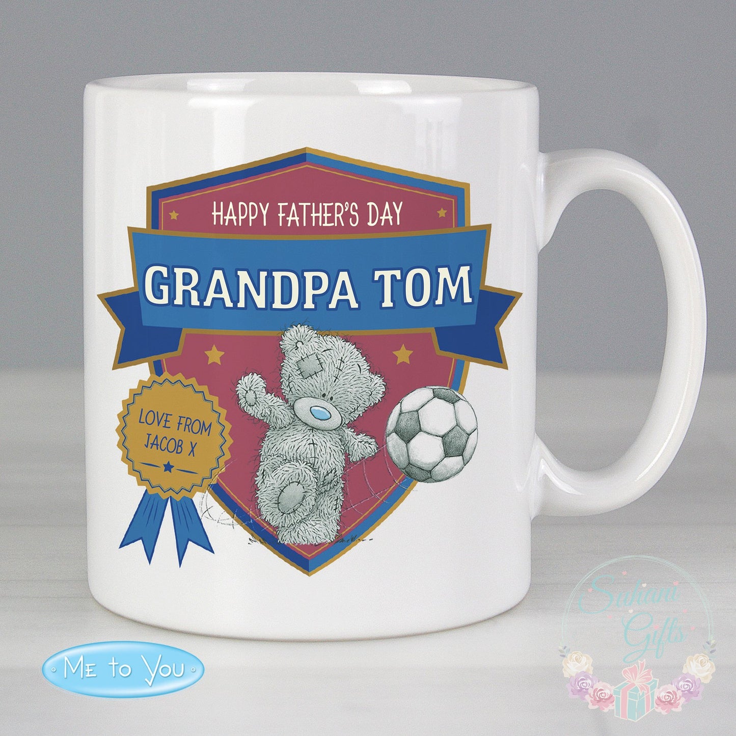 Personalised Me to You Football Mug - Suhani Gifts