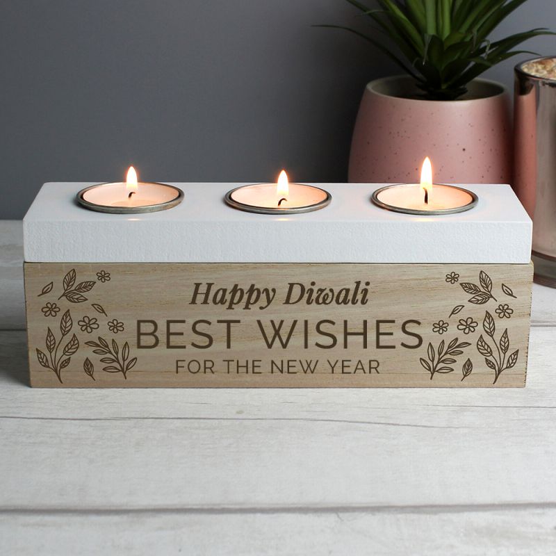 Diwali Triple Tealight Holder