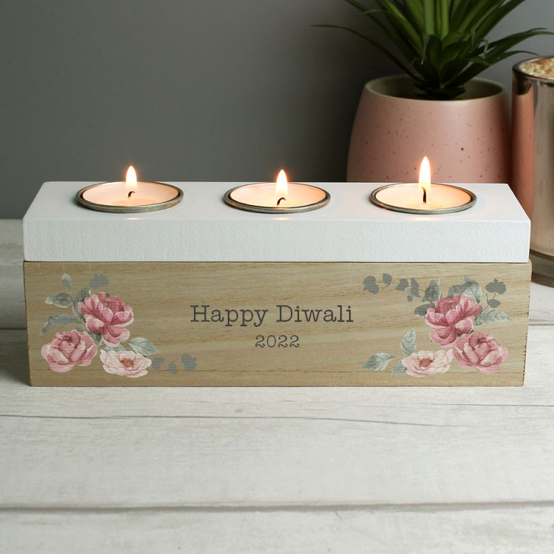 Diwali Triple Tealight Holder