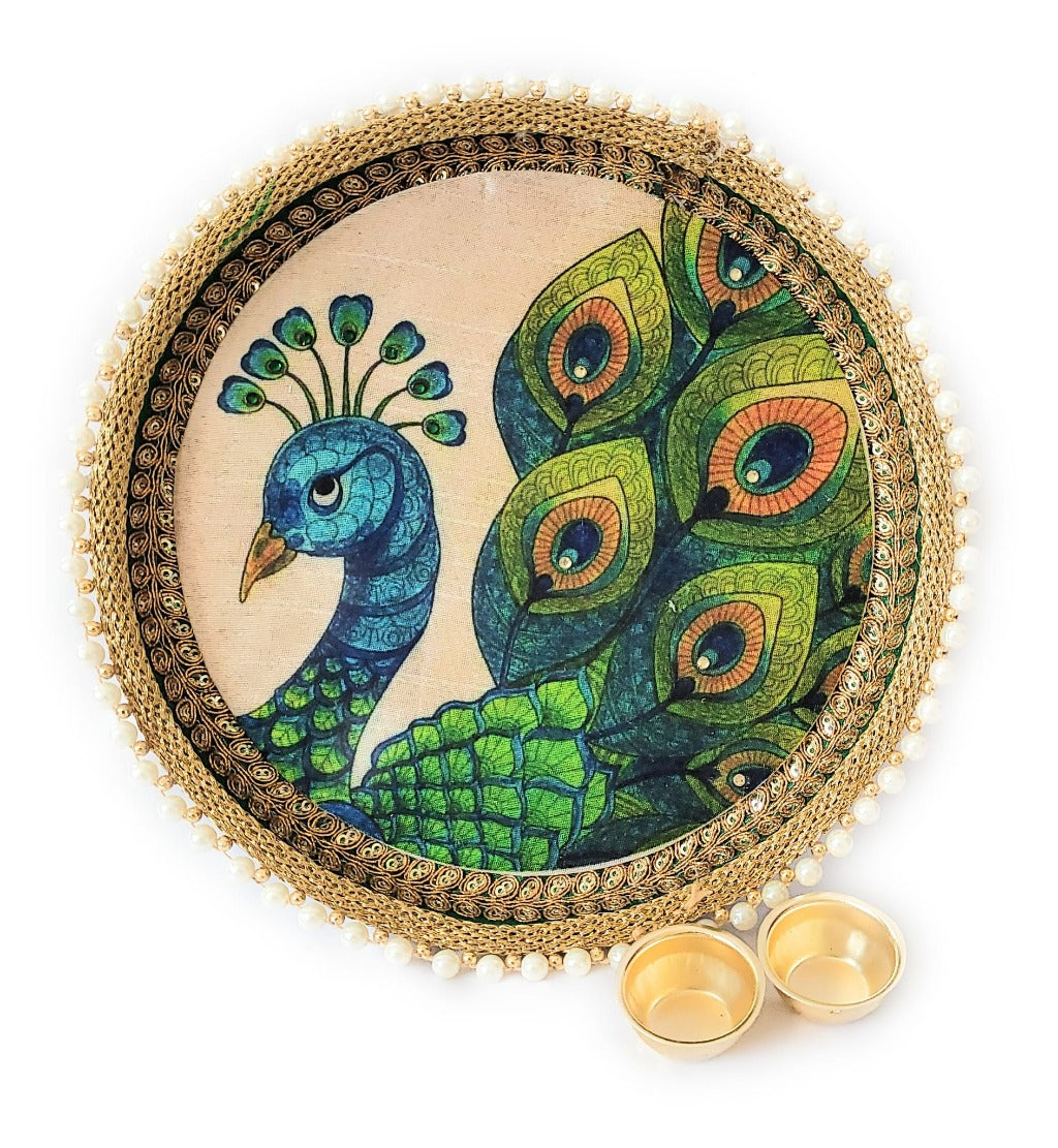 Karwa Chauth Thali, Diwali Pooja Thali, Ganesha & Other Options for Decoration