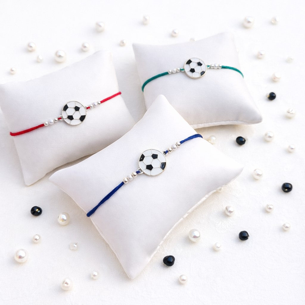 Football Fan Brother Rakhi Bracelet