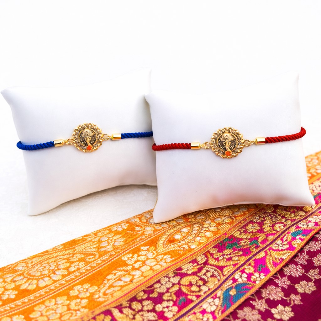 Ganesha Rakhi For Success & Good Fortune