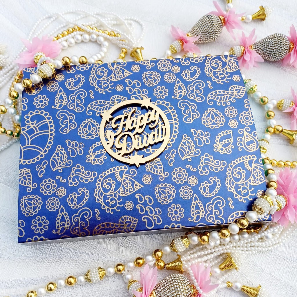 Diwali Chocolate gift set - Navy