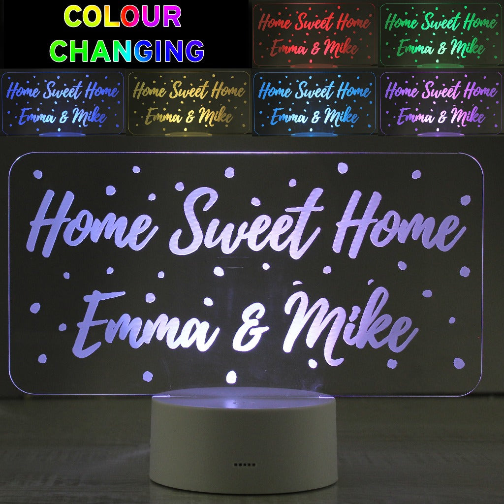 Happy Diwali LED Colour Changing Sign