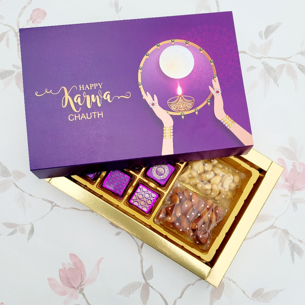 Karwa Chauth Chocolate & Dry Fruit gift set