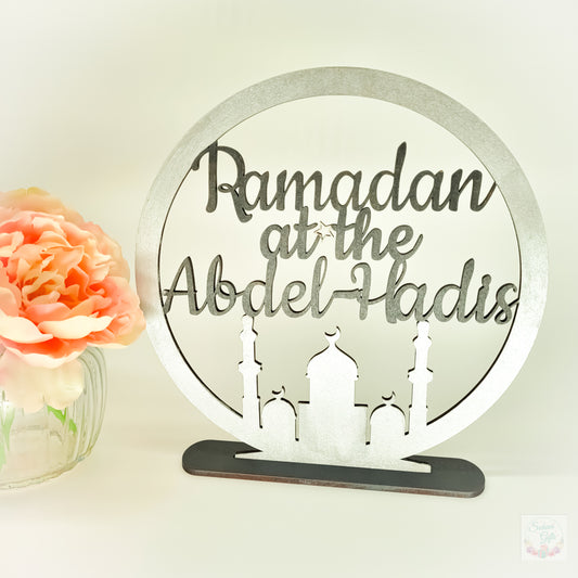 Ramadan Eid Celebration Personalised Signs For Home Decoration