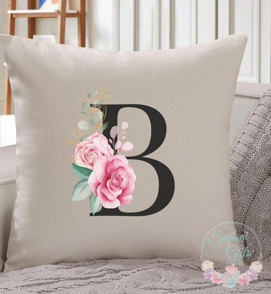 Initial Letter Cushion-Suhani Gifts
