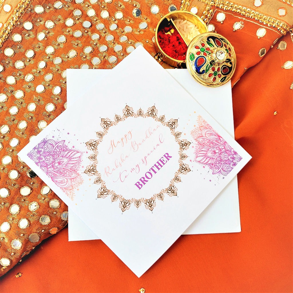 Rakhi Card for Raksha Bandhan