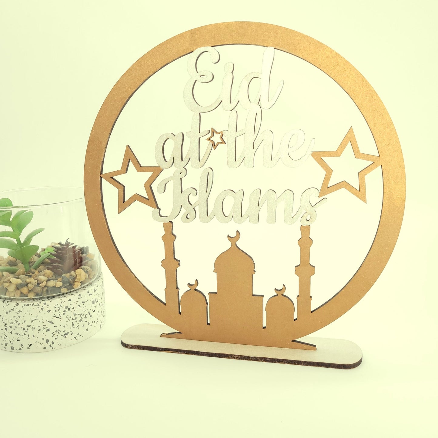 Islamic Home Decoration Personalised Sign for Eid 2023 celebrations