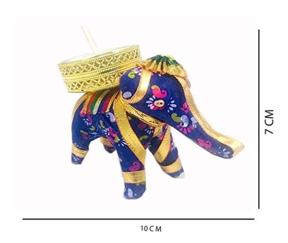 Elephant Tea Light Candle Holder Diwali Home Decor