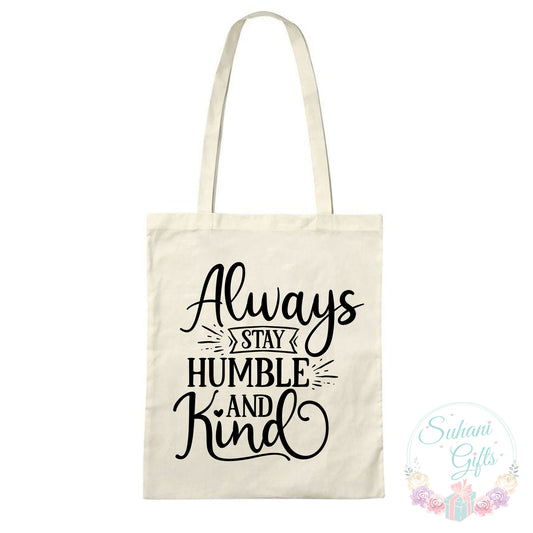Humble and Kind - Tote Bag-Suhani Gifts