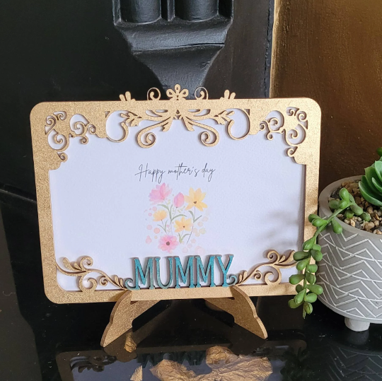 Mother's Day Card and Photo Frame