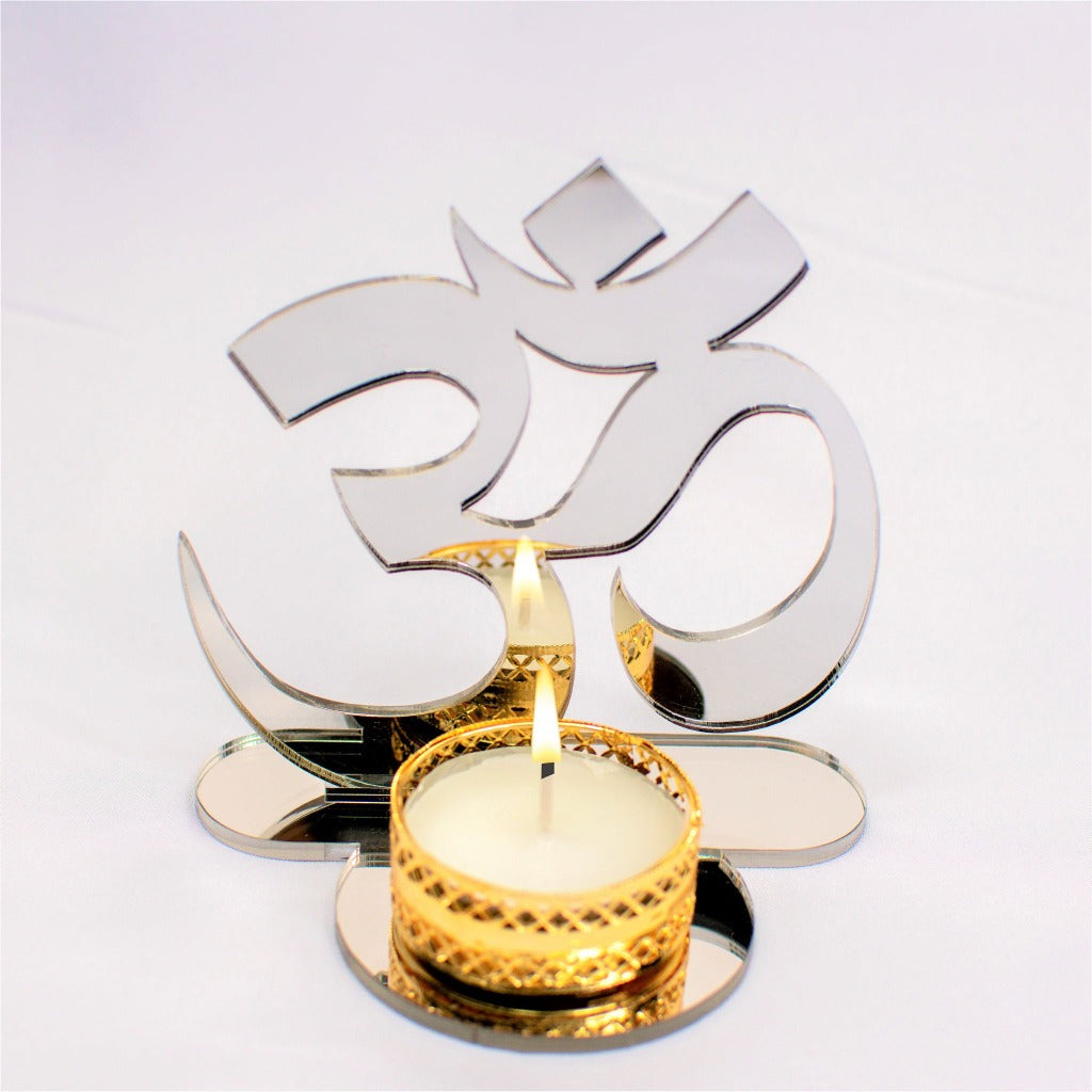 Om Sign freestanding mirror effect Diwali decoration and gift