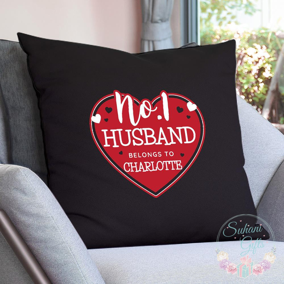 Personalised No.1 Belongs To Heart Cushion Cover-Suhani Gifts