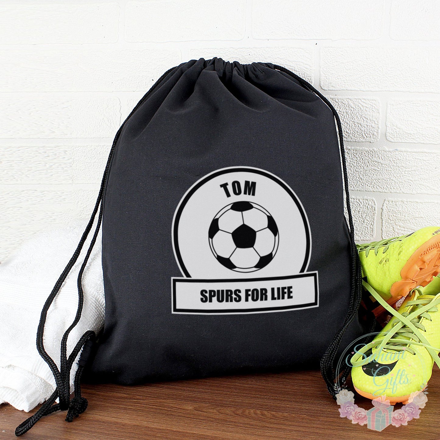 Personalised Football Fan Swim & Kit Bag - Suhani Gifts