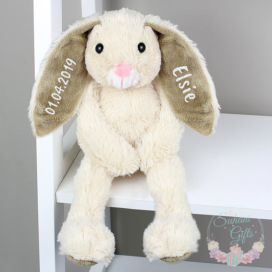 Personalised Bunny Rabbit Soft Toy - Suhani Gifts