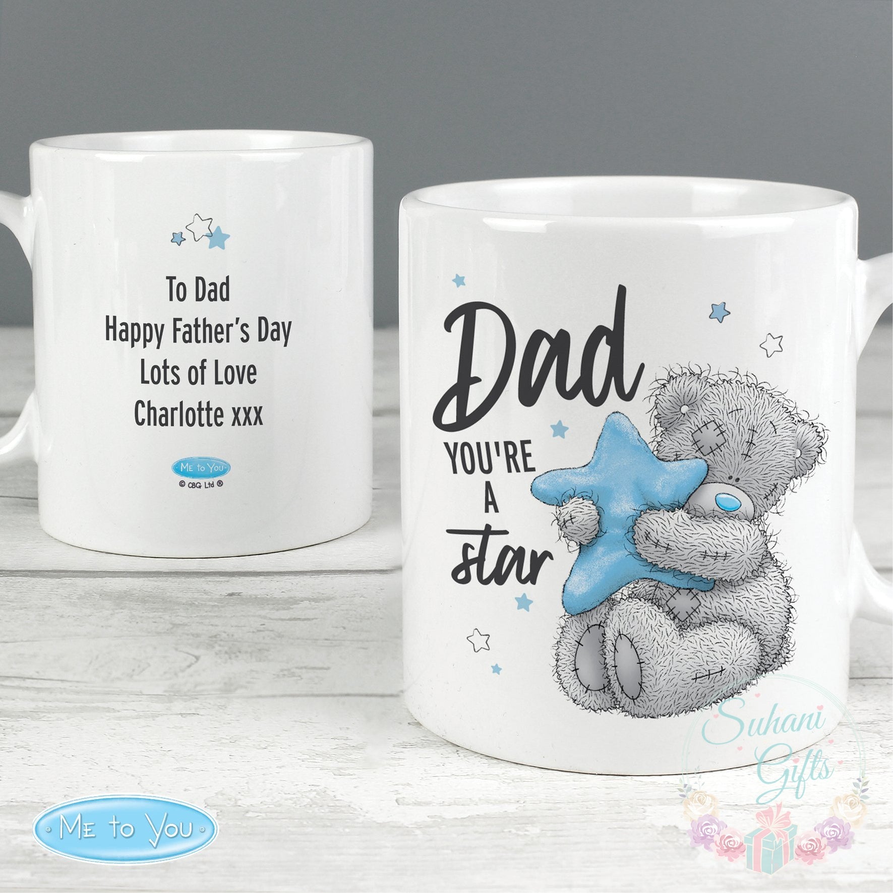 Personalised Me To You Dad Youre A Star Mug - Suhani Gifts