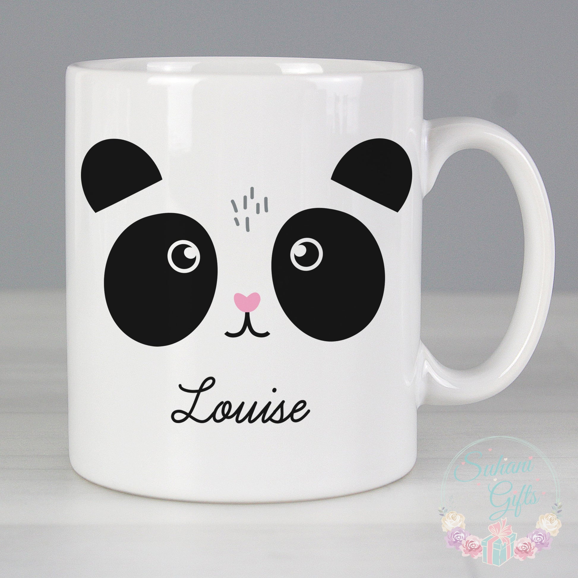 Personalised Cute Panda Face Mug-Suhani Gifts