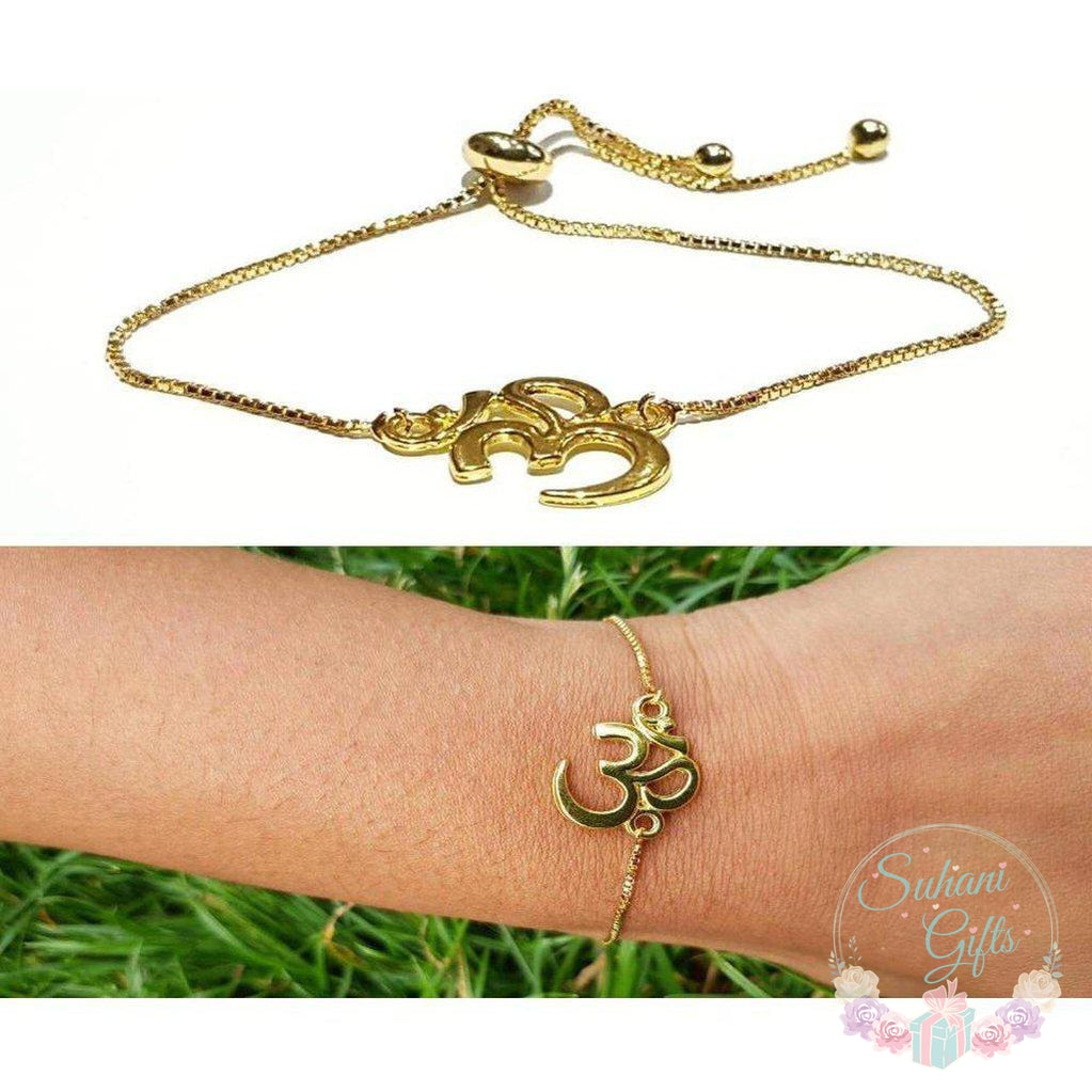 Adjustable Aum Bracelet-Suhani Gifts