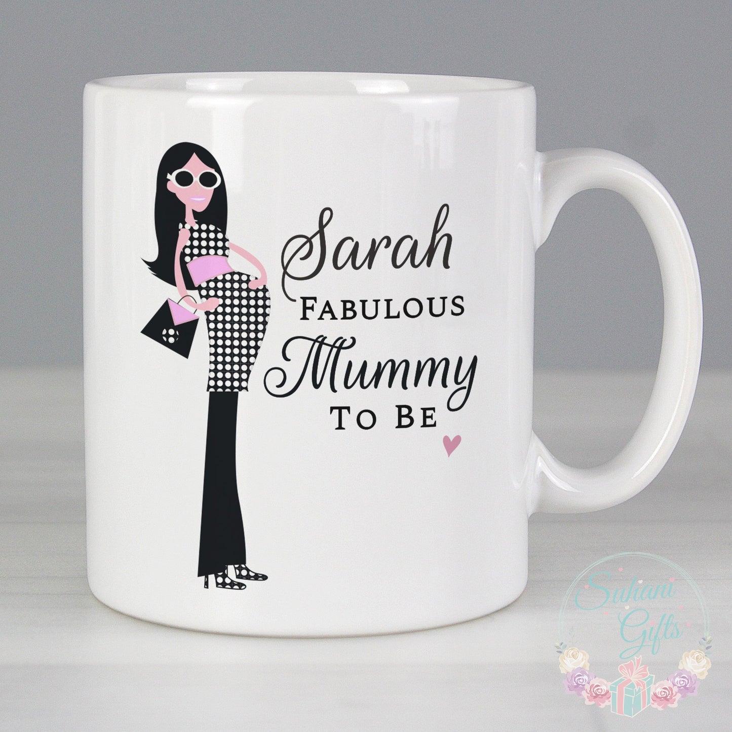 Personalised Fabulous Mummy To Be Mug-Suhani Gifts