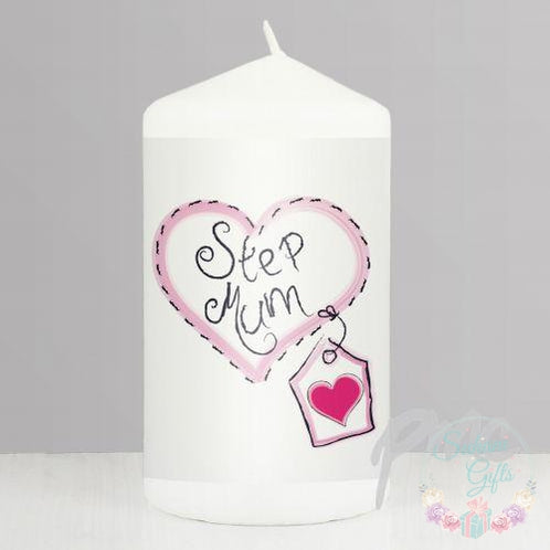 Mummy Heart Stitch Candle-Suhani Gifts